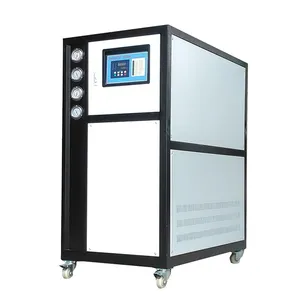Enfriador de refrigeración de condensador de carcasa y tubo refrigerado por agua para máquina de inyección