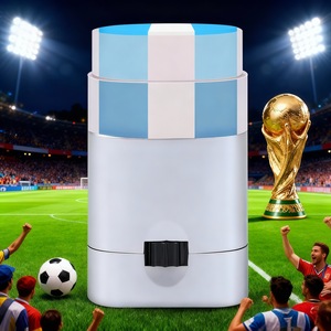 Bâton de peinture corporelle lavable personnalisé pour maquillage artistique, idéal pour les fans de football, les événements sportifs, les fêtes, avec motifs drapeau national - Product Image 5