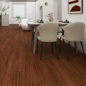 Suelo de vinilo de lujo SPC de estilo posmoderno 180*1220mm núcleo rígido resistente al desgaste para el hogar Oficina supermercado centro comercial moderno EIR - Product Image 6