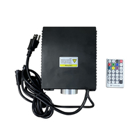 24W IP65 imperméabilisent le moteur mené de lumières de fibre optique de source lumineuse pour la pièce extérieure de sauna de piscine
