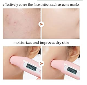 Cojín de aire de larga duración OEM/ODM, crema <span class=keywords><strong>CC</strong></span>, base de maquillaje brillante hidratante con esponja de maquillaje de setas para cobertura de ojeras - Product Image 3
