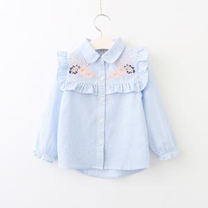 Vente en gros en ligne en Inde de chemises à manches longues pour filles, marque privée - Product Image 3