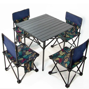 Silla Plegable Ligera con Marco de Hierro, Plegado Rápido, Diseño sin Asas, para <span class=keywords><strong>Viajes</strong></span> a la Playa, Picnics, Asiento Portátil para Relajarse al Aire Libre - Product Image 2