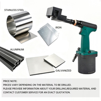 Perceuse électrique à poignée pistolet, outil de perçage pour profilés de fenêtres et de portes, pistolet pneumatique pour perçage de trous de drainage de portes et fenêtres