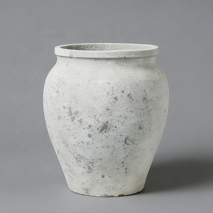 Vaso da Giardino <span class=keywords><strong>in</strong></span> <span class=keywords><strong>Cemento</strong></span> Intagliato a Mano Stile Americano, Ecologico, Decorazione per Villa, Patio, Hotel, Centro Commerciale - Product Image 5