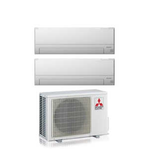 Climatizador y acondicionador Mitsubishi Electric Dual Split Inverter Serie 9 + 9, con conexión Wi-Fi integrada 9000 +, para el 12 y el 9, para el 2 de mayo - Product Image 1