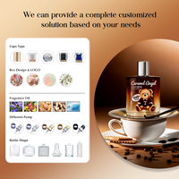 Nouvelle arrivée, brume parfumée pour tous les âges, Caramel Angel 100ML, parfum gourmand brésilien floral fruité longue durée, EDP original OEM/ODM