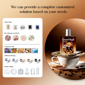Nouvelle arrivée, brume parfumée pour tous les âges, Caramel <span class=keywords><strong>Angel</strong></span> <span class=keywords><strong>100ML</strong></span>, parfum gourmand brésilien floral fruité longue durée, EDP original OEM/ODM - Product Image 2