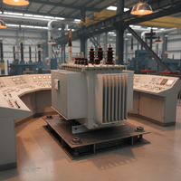 Transformateur immergé dans l'huile à haute tension personnalisé S11-S13-S20 315-1600kVA