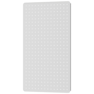 Pegboard Shelf Wall Mounted Desk Storage Organizer Multi-purpose No Drill Required Office Dormitory Use Rectangle Shape - Product Image 3