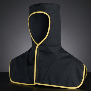 Casco de Soldadura JNA GROUP Negro de Media Cara con Oscurecimiento Automático, Alimentación por Batería, Aislamiento Térmico y Ribete Amarillo para Mantenimiento - Product Image 5