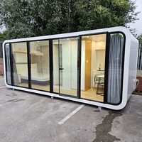 Maison préfabriquée multifonctionnelle de 10 pieds, bureau personnel, station de repos extérieure, maisonnette Apple