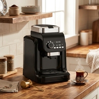 Cafetière turque compacte 4 tasses, machine à café électrique pour la maison et la cuisine