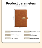 Cuaderno Espiral con Cubierta de Tela para Oficina, Personalizable con Logotipo, Opción de Regalo, Venta al Por Mayor de Fábrica, 120 Hojas