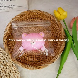 ตุ๊กตาหมีถักนิตติ้ง หัวกระต่าย บีบแล้วคืนตัวช้า ของเล่นคลายเครียดสุดฮิต ของเล่นน่ารักสำหรับไลฟ์สด <span class=keywords><strong>TikTok</strong></span> ของอินฟลูเอนเซอร์ ของเล่นน่ารักสำหรับทุกเพศ - Product Image 4