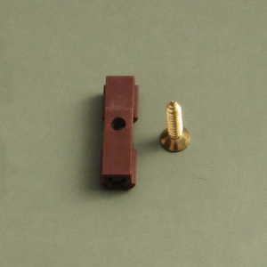 Brown Plastic Concealed Grille Connector For Woodworking Decorative Fastening Roman Column Cabinet Trim <b>Clip</b> Easy Installation - Product Image 2