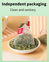 Thé en sachet triangulaire à la menthe poivrée pure et naturelle, rafraîchissant et apaisant, pour l'Afrique et les climats chauds, vente en gros