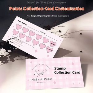 ชุดแสตมป์ที่เขียนด้วยลายมือสำหรับการพิมพ์นามบัตรขนาดเล็กสำหรับอุตสาหกรรมความงามงานตกแต่งเล็บร้านกาแฟร้านขายชานมชั้นเรียนเต้นรำ - Product Image 2