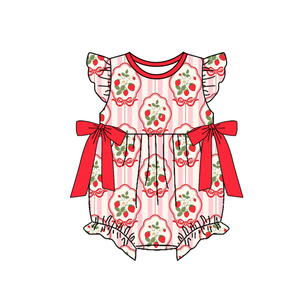 Mono de burbujas para bebé niña RTS Boutique, 95% algodón, elastano, estampado, informal, para recién nacido, venta al por mayor, lindo, 200-220 g/m² - Product Image 4