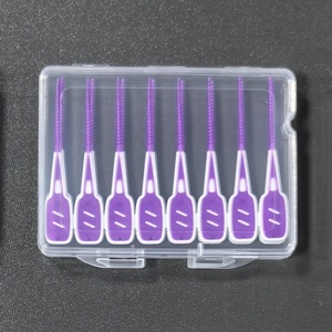 Cepillos interdentales desechables flexibles y supersuaves personalizados, cepillos para cuidado bucal, selecciones de goma para limpieza de encías, Dental personalizado - Product Image 6