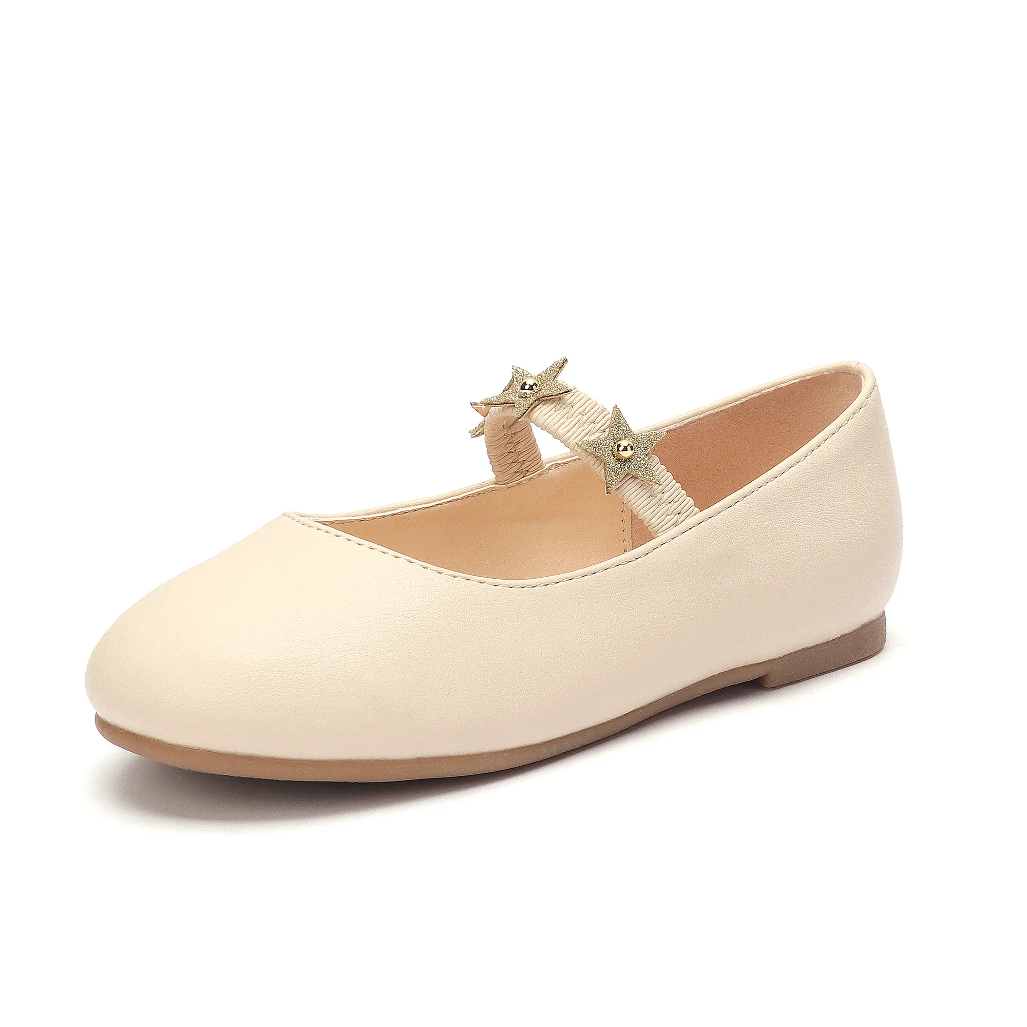 女の子サンダル靴の光の靴High品質PUローヒール王女フラワーガールカジュアルシューズ