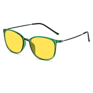 <span class=keywords><strong>Gafas</strong></span> de Moda Amarillas para Juegos, <span class=keywords><strong>Montura</strong></span> Cuadrada TR90, <span class=keywords><strong>Gafas</strong></span> de Visión Nocturna para Computadora, Anti Luz Azul, Bloqueo de Luz Azul - Product Image 5
