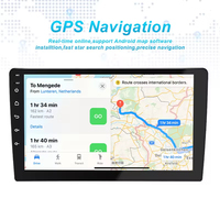Pantalla Android para Auto con Cámara Delantera y Trasera, Reproductor, GPS Integrado, Asistente de Reversa, DSP, Ajuste Universal, Pantalla Dividida, Radio Táctil OLED