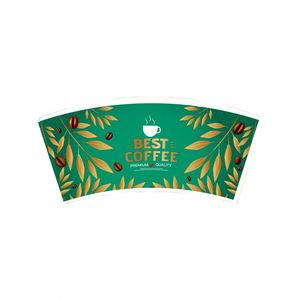Échantillon Gratuit – Gobelet en Papier Double Face Enduit PE Qualité Alimentaire, Imprimé Flexographie pour Snacks, Emballage Anti-Graisse Offset – Vente en Gros - Product Image 1