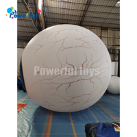 Ballon gonflable géant en PVC imperméable, ballon œil gonflable, décoration pour événements
