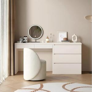 Nuevo Tocador de Madera Personalizado Color Rosa con Espejo para Dormitorio, Juego de Tocador con Cajones - Product Image 2