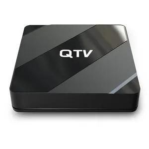 2023 Set-Top Box QTV Android TV Box 10.0 2/8GB AllWinner H616 6K TV Box QTV pemutar Media tv online