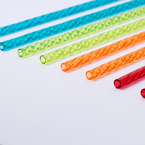Pajitas Reutilizables <span class=keywords><strong>de</strong></span> Plástico PP Duro, Precio <span class=keywords><strong>de</strong></span> Fábrica, Selección <span class=keywords><strong>de</strong></span> Colores, Libres <span class=keywords><strong>de</strong></span> BPA, Ecológicas, para Uso Diario y Vasos <span class=keywords><strong>de</strong></span> Jugo - Product Image 5