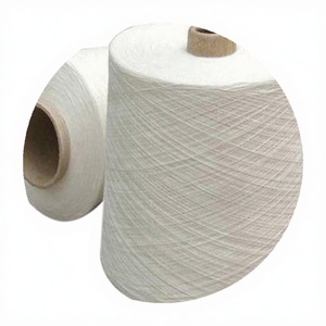 เส้นด้ายคอตตอนหวีเกรดสูง NE 34s/1 100% ย้อมสี ป้องกันการเป็นขุย เป็นมิตรกับสิ่งแวดล้อม ดูดซับความชื้น เหมาะสำหรับเสื้อผ้า น้ำหนักเบา - Product Image 1