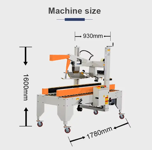 Máquina Selladora de Cajas Automática, Selladora de Cajas en Forma de Cruz y en Forma de I de Una Línea, Equipo de Empaquetado Automático - Product Image 5