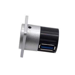 Connecteur <span class=keywords><strong>USB</strong></span> de type D en métal femelle-femelle pour montage sur panneau <span class=keywords><strong>HDMI</strong></span> <span class=keywords><strong>USB</strong></span> 3.0 90 ° - Product Image 4