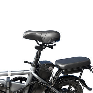 2025 nuevo <span class=keywords><strong>AOVOPRO</strong></span> 48V 450W 14 pulgadas Fat Tire bicicleta eléctrica aleación de aluminio bicicleta de carretera para adultos con Motor Central - Product Image 3