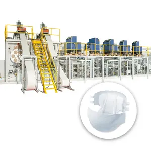 High Speed Fully Automatic Diapers Adult Diapers Making Machine Low Price