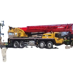 Sany 55T <b>Used</b> Truck <b>Crane</b> Cheap Price 55T Mobile <b>Crane</b> Cheap Price on Sale Good Working Condition - Product Image 1