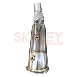 En Stock: Downpipe de Acero Inoxidable de Flujo Libre B58 3.0T para <span class=keywords><strong>BMW</strong></span> 340i 440i M140i M240i M340i M440i 540i 740i 840i Chasis F y G - Product Image 3