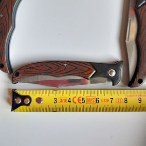 Cuchillo para Frutas de 2 Yuanes, Cuchillo Plegable con Diseño de Madera, Pelador de Frutas, Pelador - Venta al por Mayor Disponible (1 y 2 Yuanes) - Product Image 2