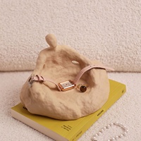 TONFO Sculpture Abstraite Wabi Sabi de Figure Humaine, Ornement Artistique en Céramique Moderne Médiéval pour la Décoration Intérieure, Fait Main, Rangement