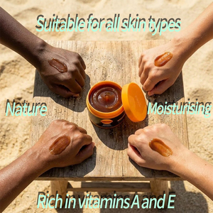 Gel bronzant hydratant en gros pour usines OEM/ODM, contenant une mélange d'<span class=keywords><strong>huile</strong></span> de carotte et de noix de coco, et des vitamines A et E - Product Image 3