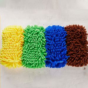 Double-Sided Bear Paw Thickened Chenille Cloth Multi-Functional Towel <b>Car</b> Wash Gloves <b>Model</b> C0077 - Product Image 6