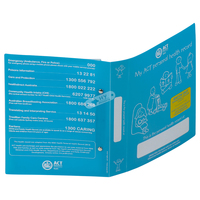 Carpeta con Anillas de PP de 2 Orificios HY-Printing con Impresión de 1-4 Colores para Tamaños A4/A5/A6/A7/B5, Uso en Oficina y Escuela