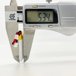 แบตเตอรี่ลิเธียมไอออน 552035 350mAh 3.7V ขายดี คุณภาพสูง โพลิเมอร์ ราคาโรงงาน ขายส่ง - Product Image 3