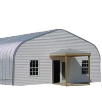 Maison préfabriquée maison en acier Quonset Hut Kits et arche bâtiment en acier Quonset toit en métal