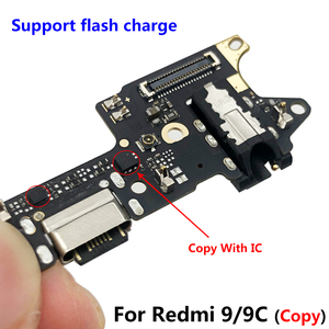 Cable Flexible de Placa de Carga para Teléfono Móvil, Puerto de Carga USB, Conector de Base, Enchufe para Xiaomi <span class=keywords><strong>Redmi</strong></span> 9 <span class=keywords><strong>9C</strong></span>, Piezas de Reparación de Enchufe de <span class=keywords><strong>Cargador</strong></span> - Product Image 5