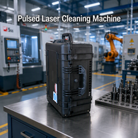 Mesin Pembersih Laser Portabel Kecepatan Tinggi 100W 200W 300W 500W Mesin Pembersih Laser Industri Penghilang Karat