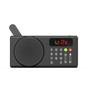 <span class=keywords><strong>Radio</strong></span> d'urgence solaire <span class=keywords><strong>Dynamo</strong></span> : AM/FM BT 5.3 LED super lumineuse IPX5 étanche 2400mAh Chargeur de batterie externe USB - Product Image 1