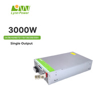 Alimentation électrique à découpage AC-DC simple Lynn Power GLE-3000S-24V 3000W 24V 125A pour machine de marquage laser industrielle